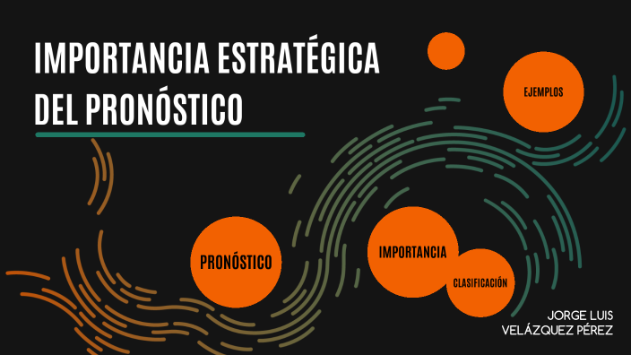 IMPORTANCIA ESTRATÉGICA DEL PRONÓSTICO by Jorge Velazquez on Prezi