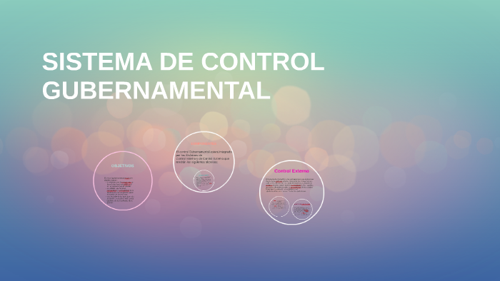 SISTEMA DE CONTROL GUBERNAMENTAL by natalia molina on Prezi