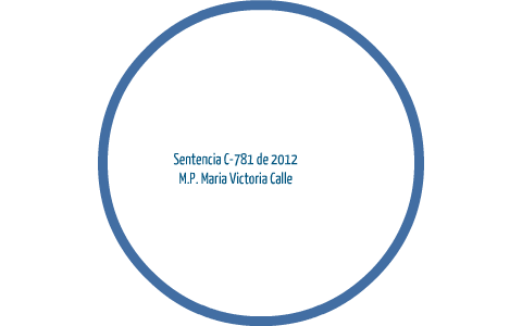 Sentencia C-781 de 2012 by Juan Bello on Prezi