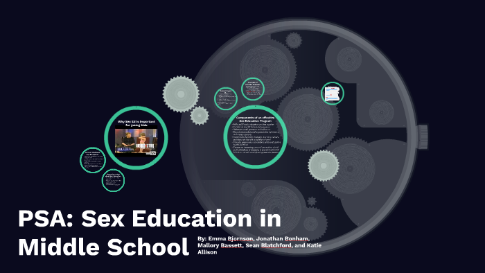 PSA: Sex Education in Middle School by Emma Bjornson on Prezi