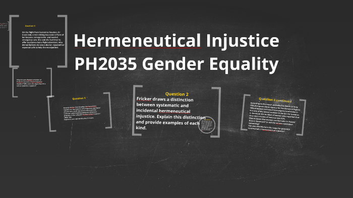 Gender Equality Tutorial by M W on Prezi