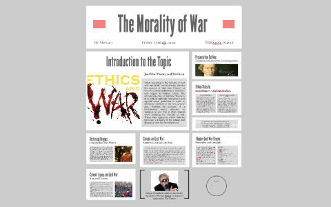 morality of war essay