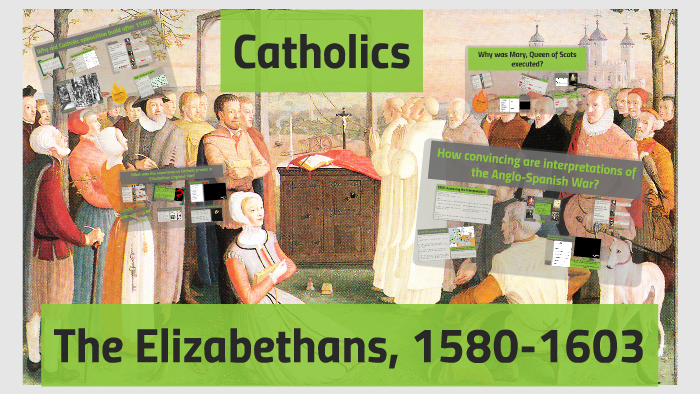 OCR GCSE History B: The Elizabethans, 1580-1603 - Catholics By Michael ...