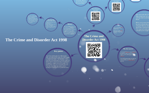 crime and disorder act 1998 youth justice