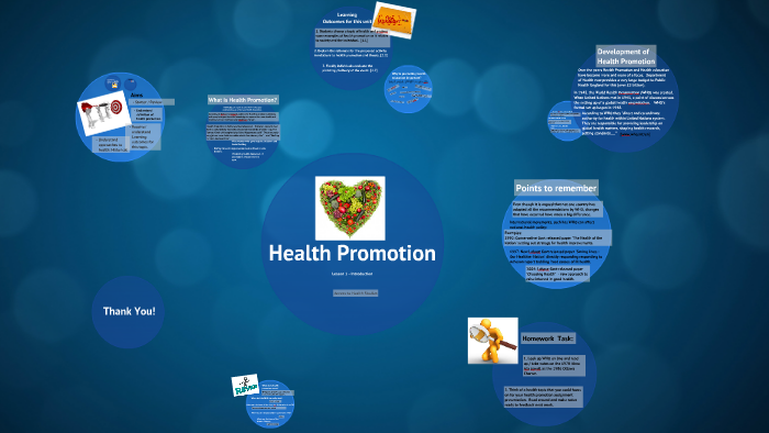 Health Promotion - Lesson 1 - Access to Health Studies by Antonella ...