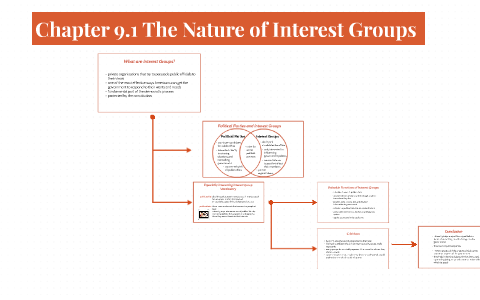 Chapter 9 1 The Nature Of Interest Groups By Harley Ballard