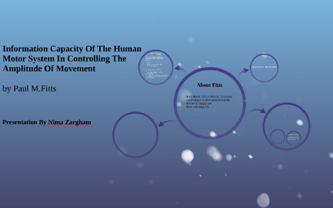 Information Capacity Of The Human Motor System In Controllin by nima ...