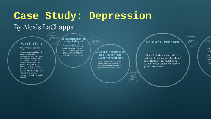 case study chronic depression