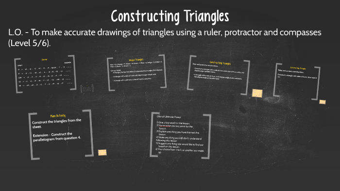 Constructing Triangles by Mr Mattock on Prezi