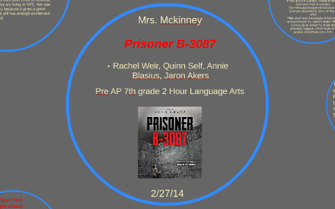 Prisoner B-3087 By Rachel Weir On Prezi