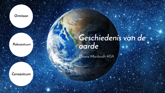 Geschiedenis van de aarde by chiara manbodh on Prezi