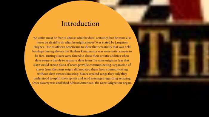 Harlem Renaissance by TeAira Banks on Prezi