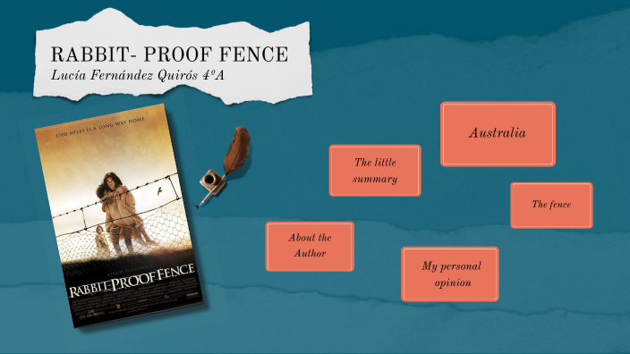Rabbit Proof Fence By Lucia Fernandez Quiros Rabbit Proof Fence By Lucia Fernandez Quiros