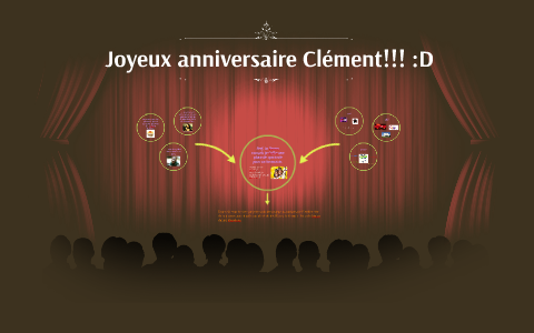 Joyeux Anniversaire Clement D By Louise Lebreton