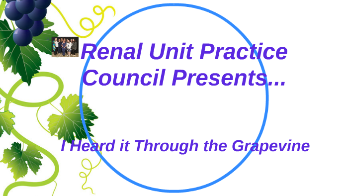 Renal Unit Practice Council by Karen Wilbur on Prezi