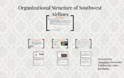 airlines southwest organizational structure prezi