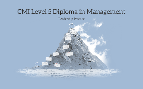 CMI Level 5 Diploma In Management By PAul Mushrow On Prezi