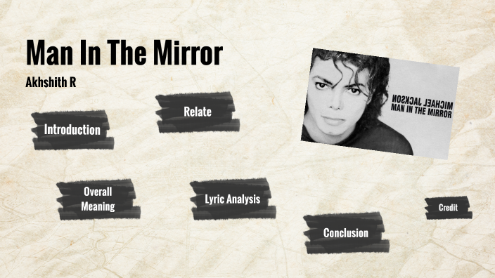 essay about man in the mirror