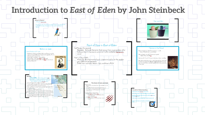 East of Eden by John Steinbeck by Laura Ortega on Prezi