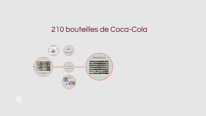 210 bouteilles de Coca-Cola by alice guppy