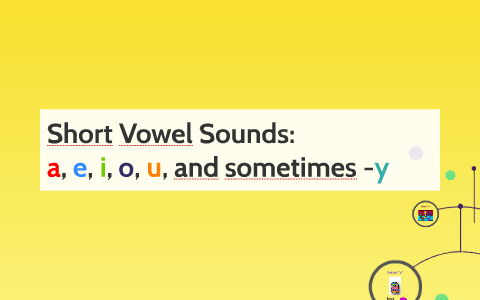 Short Vowel Sounds by