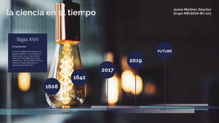 La ciencia en el tiempo by Joana Martinez on Prezi