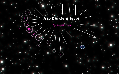 A to Z of Ancient Egypt by Kodii Stephen on Prezi