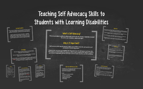 Teaching Self Advocacy Skills To By Julie Hough