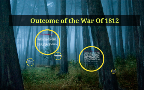 Outcome of the War Of 1812 by Shaunaa Wheeler on Prezi