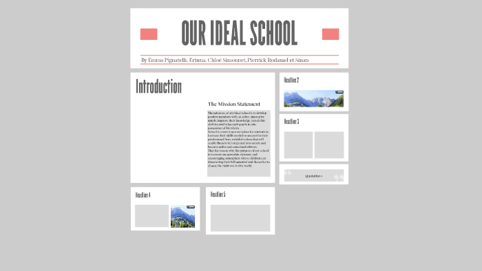 OUR IDEAL SCHOOL by on Prezi