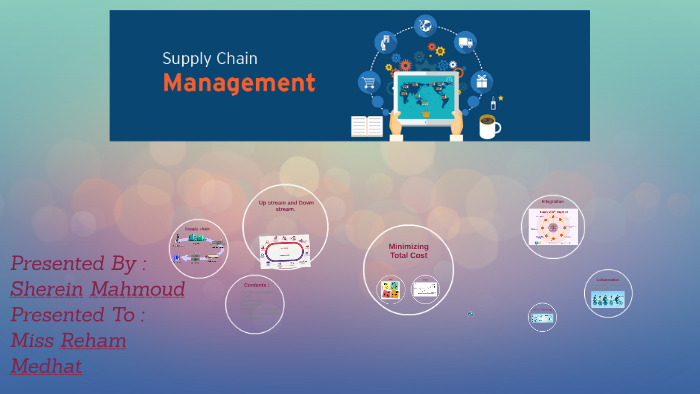 supply chain management by Samar Mahmoud on Prezi