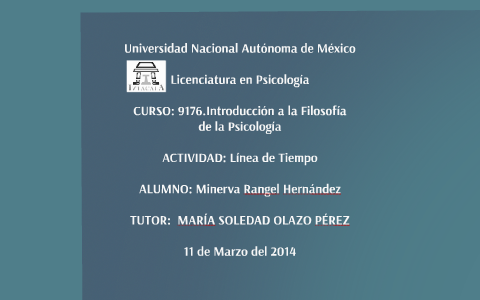 LA PSICOLOGÍA DE 1850 A 1950 by Minne Rangh on Prezi