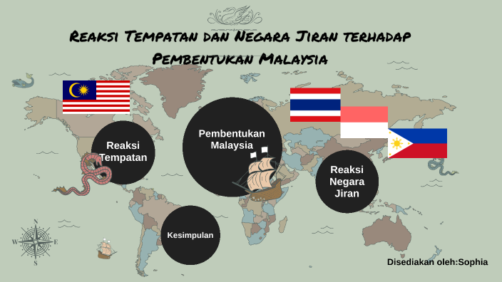 Reaksi Tempatan Dan Negara Jiran Terhadap Pembentukan Malaysia By Sophia Kong