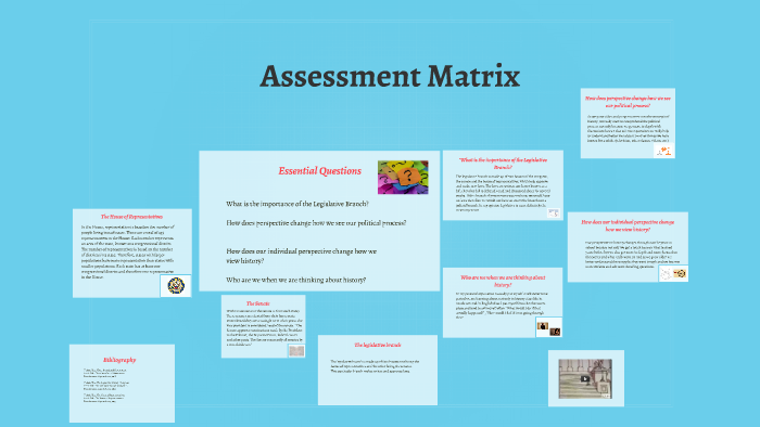 assessment matrix by rian johnson on Prezi