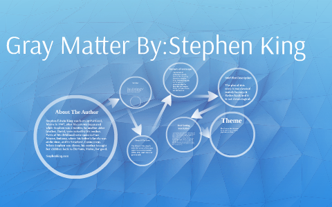 GRAY MATTER STEPHEN KING SUMMARY intelligence overview