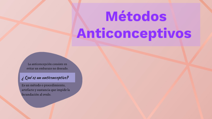 Métodos Anticonceptivos by Abriil Cruz on Prezi