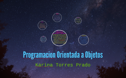 Programacion Orientada a Objetos by on Prezi