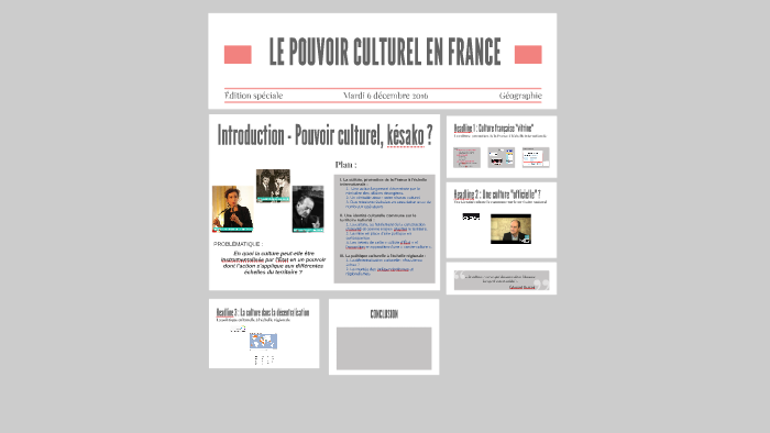 Le Pouvoir Culturel En France By Anna Pericchi