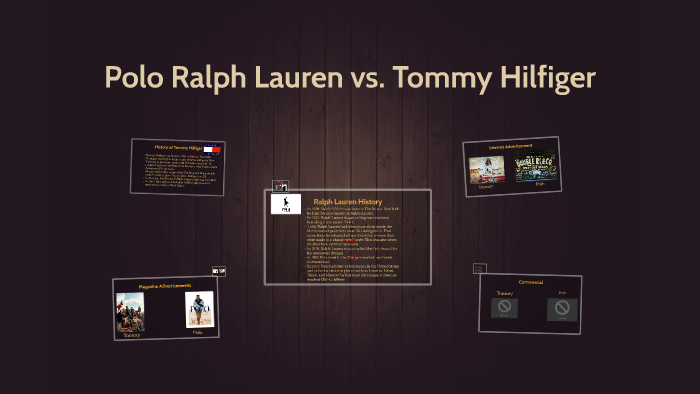 arbejder realistisk Gensidig Ralph Lauren vs. Tommy Hilfiger by Victoria Rodriguez