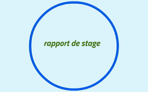 Rapport De Stage By Sirine Hassayoun On Prezi Next