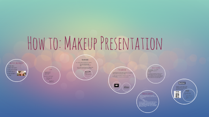 presentation about makeup