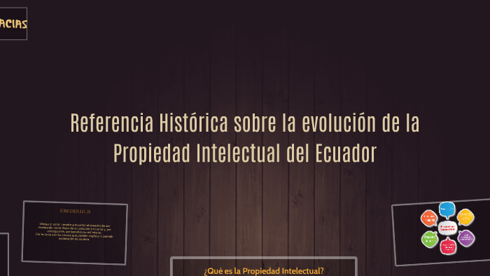 Referencia Histórica sobre la evolución de la Propiedad Inte by YOLANDA ...