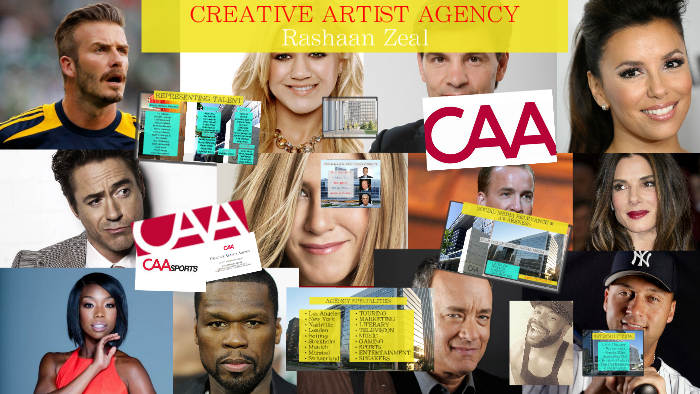 CREATIVE ARTIST AGENCY by Rashaan Zeal