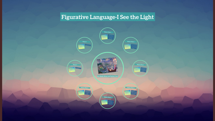 find light in the beautiful sea figurative language