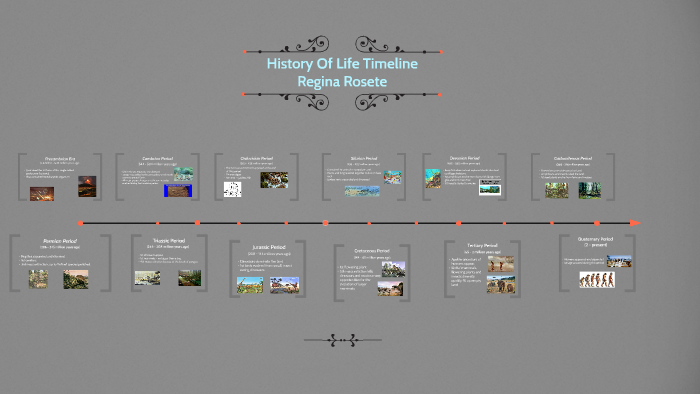 History Of Life Timeline by Regina Rosete