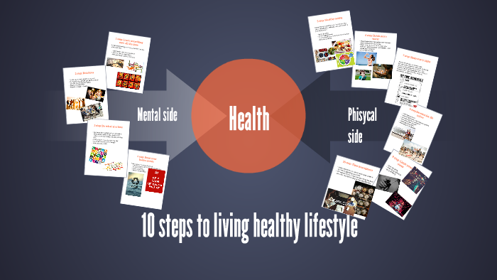 10 steps to living healthy lifestyle by Aliona Yeromina on Prezi