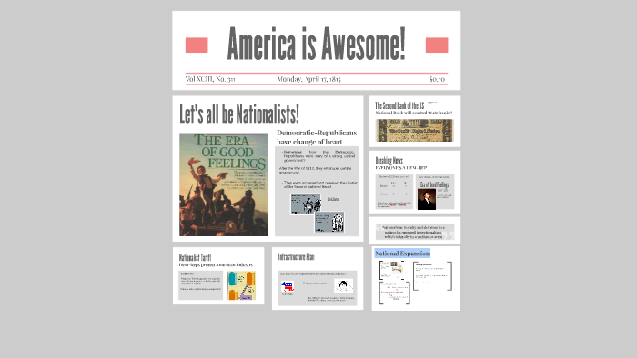 America is Awesome! by Christene Stratman on Prezi
