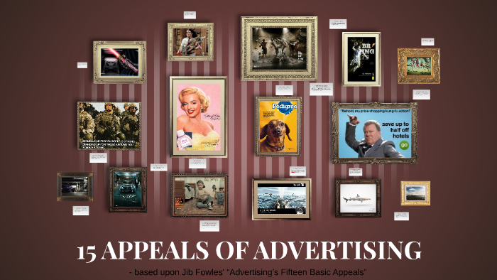 advertising fifteen basic appeals summary