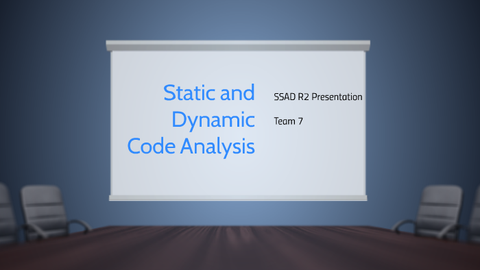 Static and Dynamic Code Analysis by Allen Antony on Prezi