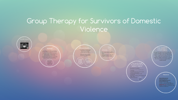 Group therapy for Adult Survivors of Domestic Violence by Caitlin Diaz ...